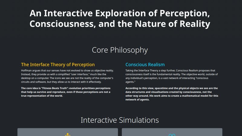 Exploration of Perception