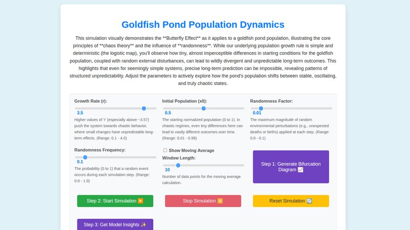 Pond Dynamics